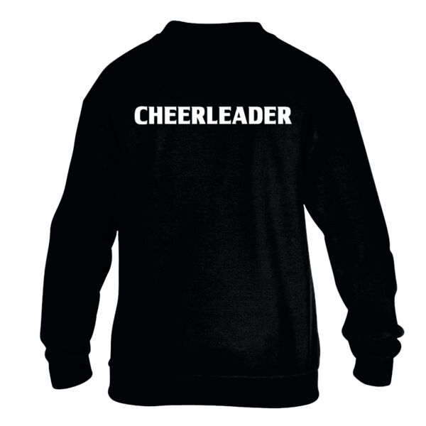 Cheerleader (White) - Gildan Kids Heavy Blend™ Drop Shoulder Sweatshirt Thumbnail