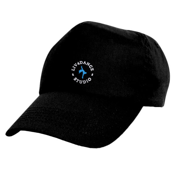 Liv4Dance Logo (White) - Result Kids Cotton Cap Thumbnail