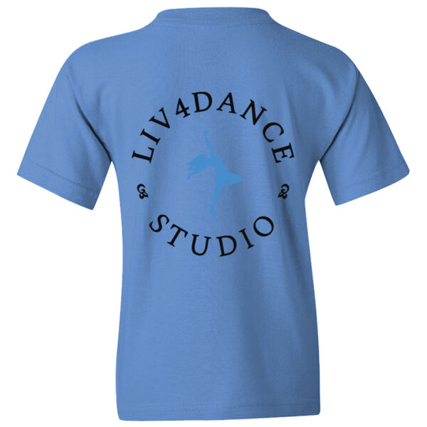 Liv4Dance Logo (Black) - Gildan Kids Heavy Cotton™ T-Shirt Thumbnail