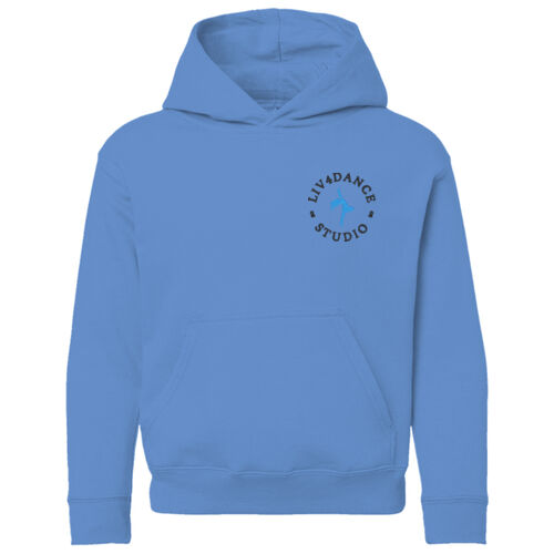 Liv4Dance Logo (Black) - Gildan Kids Heavy Blend™ Hooded Sweatshirt Thumbnail