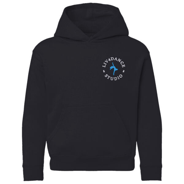 Dancer (White) - Gildan Kids Heavy Blend™ Hooded Sweatshirt Thumbnail