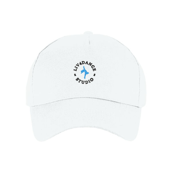 Liv4Dance Logo (Black) - ULTIMATE 5 PANEL CAP Thumbnail