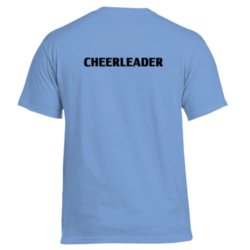 Cheerleader (Black) - Gildan Heavy Cotton™ T-Shirt Thumbnail