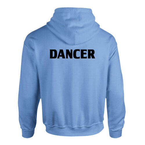 Dancer (Black) - Gildan Heavy Blend™ Hooded Sweatshirt Thumbnail