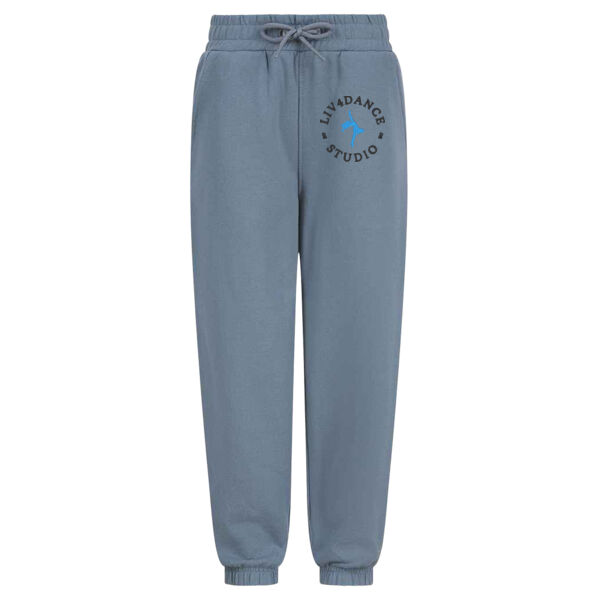 Liv4Dance Logo (Black) - SF Clothing Kids Sustainable Fashion Cuffed Joggers Thumbnail