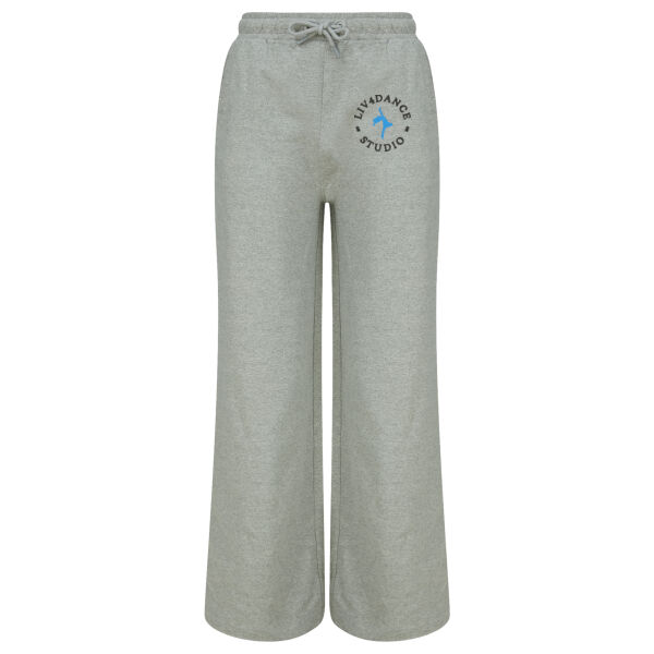 Liv4Dance Logo (Black) - SF Clothing Ladies Sustainable Fashion Wide Leg Joggers Thumbnail