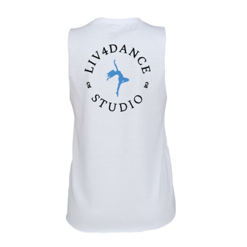 Liv4Dance Logo (Black) - SF Clothing Ladies High Neck Vest Thumbnail