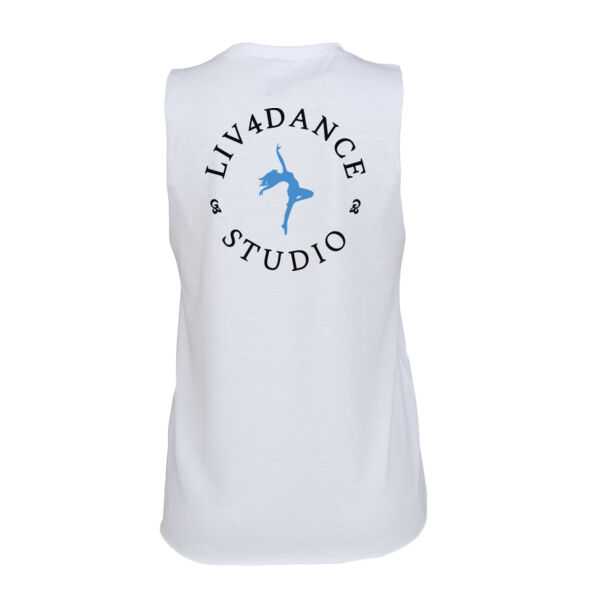 Liv4Dance Logo (Black) - SF Clothing Ladies High Neck Vest Thumbnail